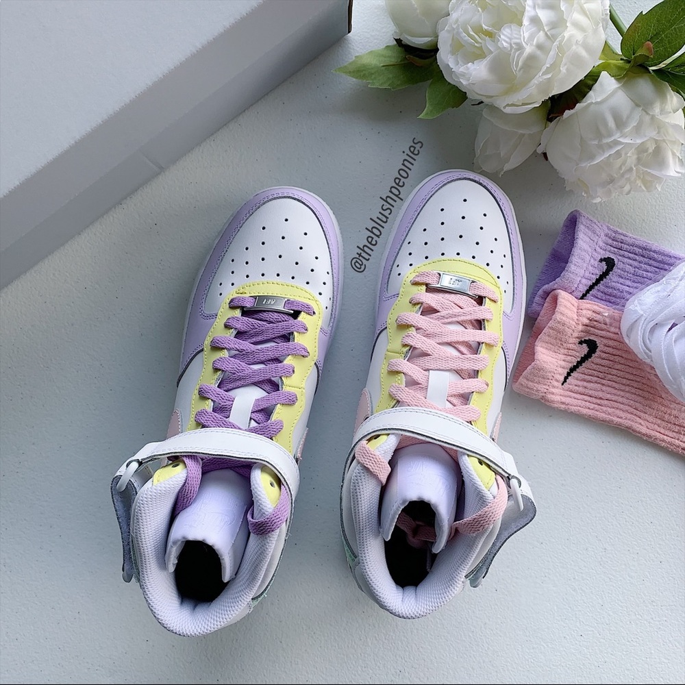 Nike Custom Air Force 1 Mid NWT - Picture 7 of 13